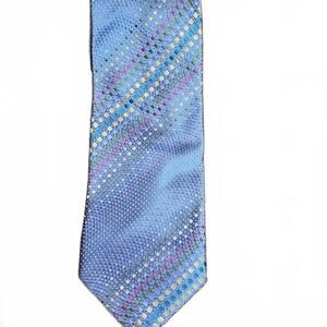 Paul Smith Color Block Silk Tie New With Tags